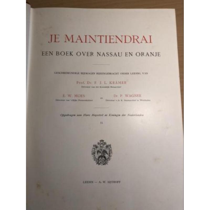 Je Maintiendrai