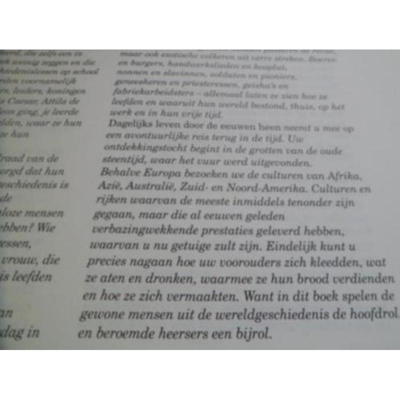 Dagelijks leven door de eeuwen heen ( readers digest)
