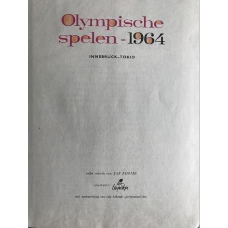 Boek Olympische Spelen 1964