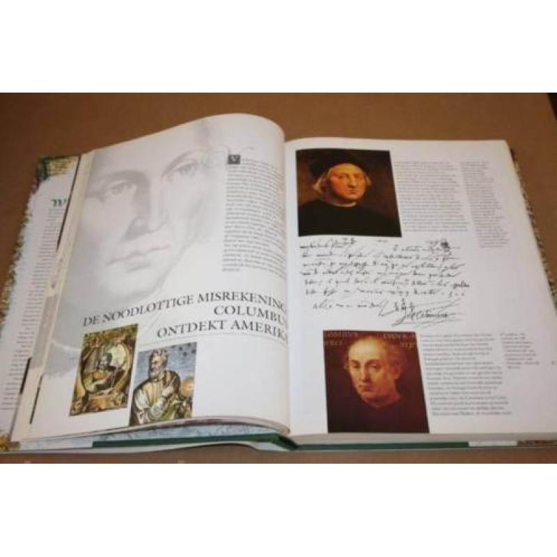 Fraai groot boek - De Grote Ontdekkingsreizen !!