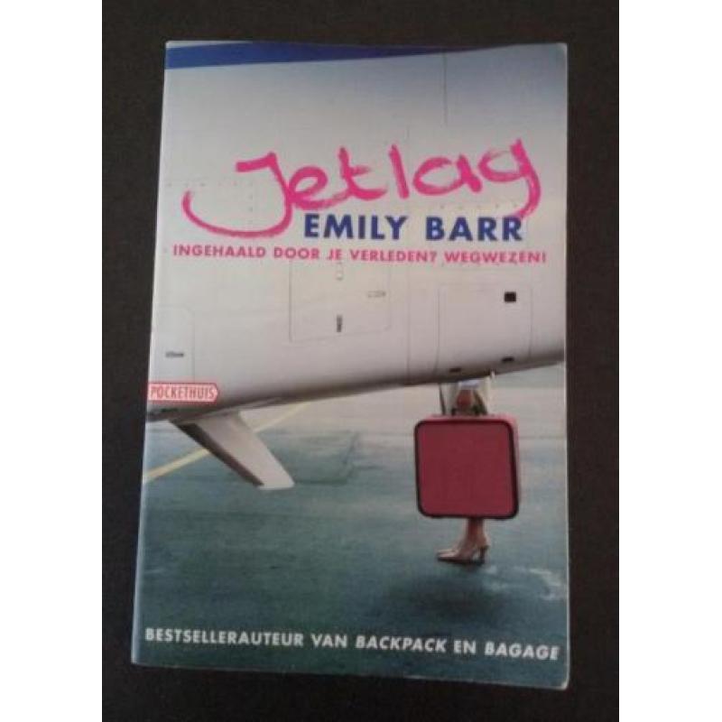 3 boeken van Emily Barr (Backpack - Bagage - Jetlag)