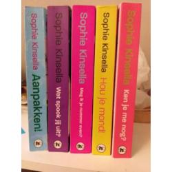 5 boeken van Sophie Kinsella