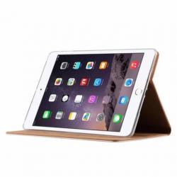 Ntech iPad Air Rose Goud Booktype Kunstleer Hoesje Met Pasj