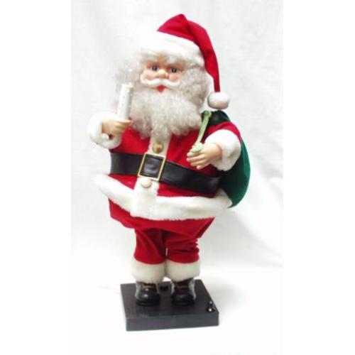 Kerstman automaat bewegend VINTAGE.