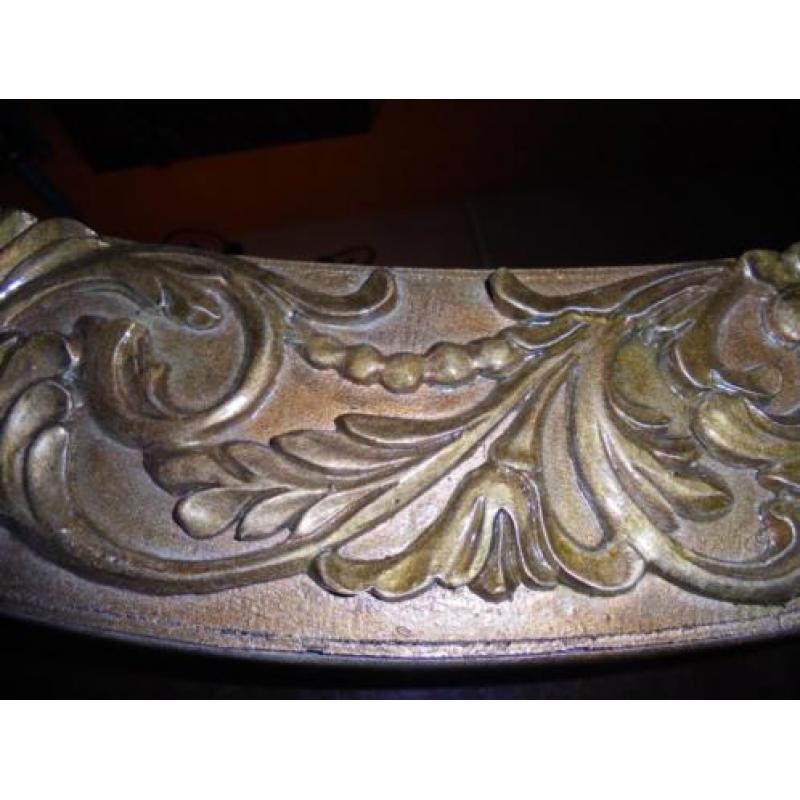 Mooie Grote Luxe spiegel 79cm/54 cm..Barok style