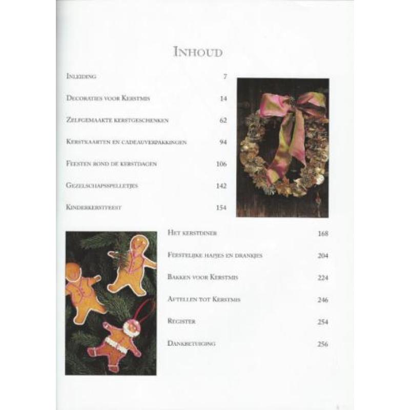 Totaal boek over kerst: eten/drinken/versieringen/kaarten