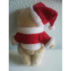 Kerstbeer 20 cm - nieuw
