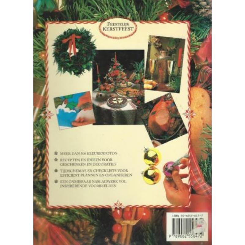 Totaal boek over kerst: eten/drinken/versieringen/kaarten
