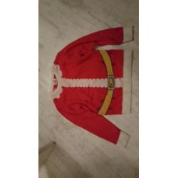 Kerststoelmutsen kerstjurkje