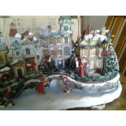 Kerst dorp / ijsbaan van intratuin