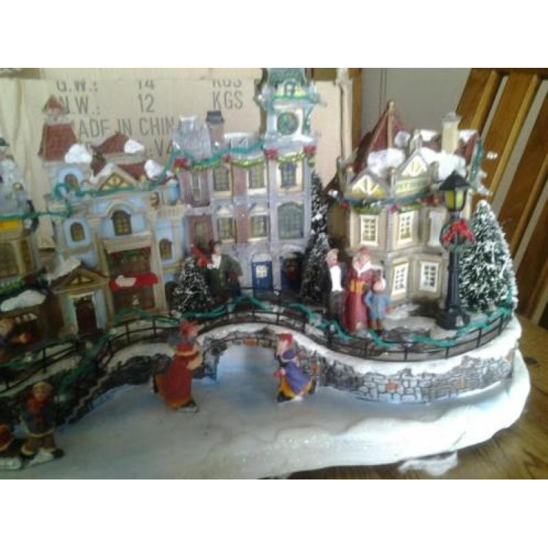 Kerst dorp / ijsbaan van intratuin