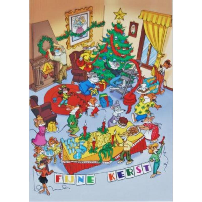 Kerstkaarten Geronimo Stilton