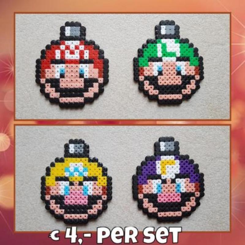 Mario en Zelda kerstboom versiering