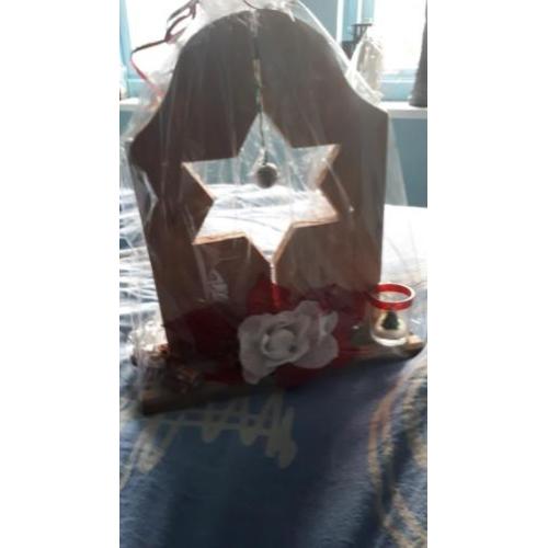 houten kerts ster