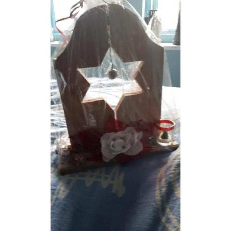 houten kerts ster