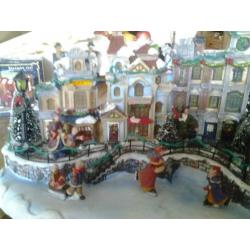 Kerst dorp / ijsbaan van intratuin
