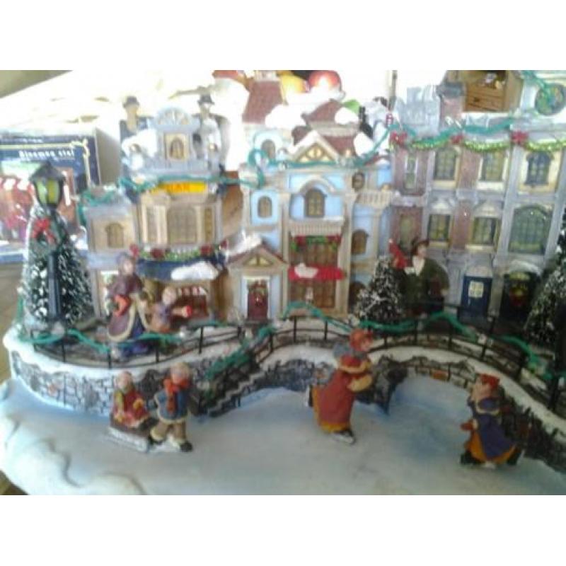 Kerst dorp / ijsbaan van intratuin