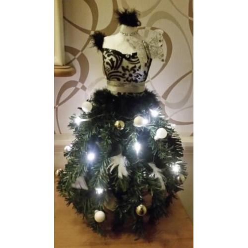 Tafel paspop kerstboom