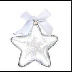 3 Classic Snowstar ornamenten Riviera Maison 50% korting