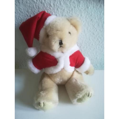 Kerstbeer 20 cm - nieuw