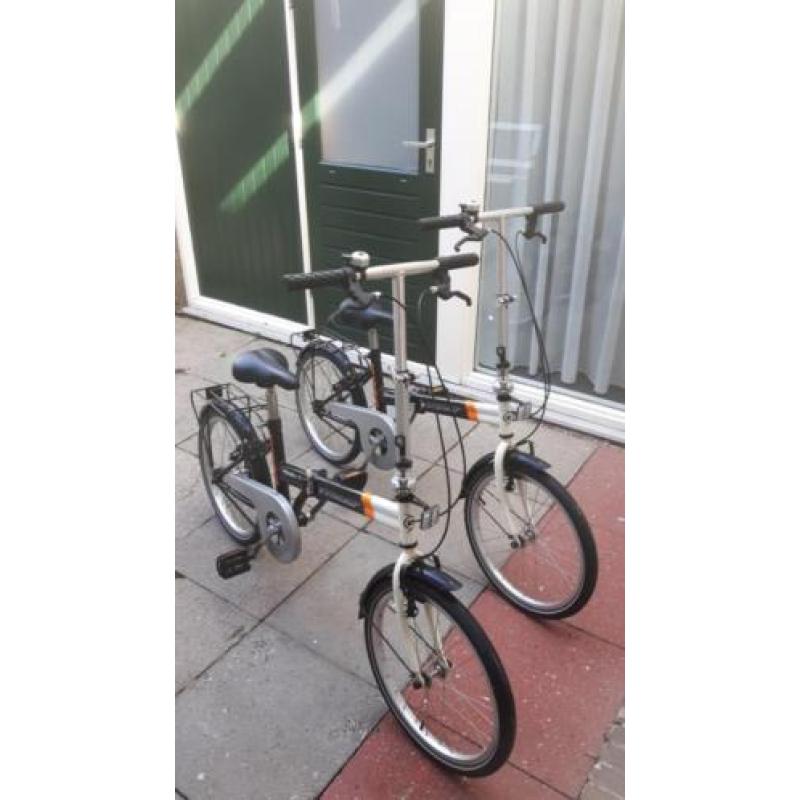 2 Dunlop - Illenois 1 vouwfietsen te koop!