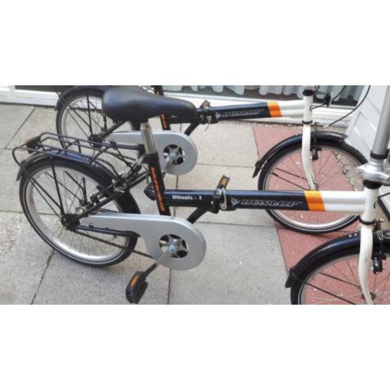 2 Dunlop - Illenois 1 vouwfietsen te koop!