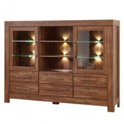 Moderne robuuste buffetkast met LED Rustico NU 549 NIEUW