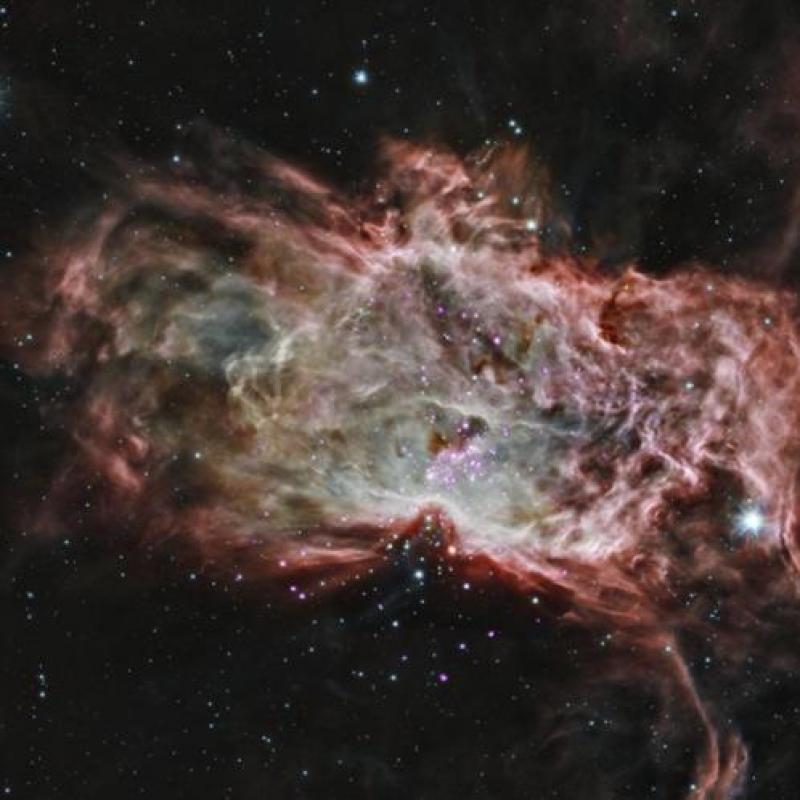 FB08 De kosmos op fotobehang - Geef je kamer nu de ruimte