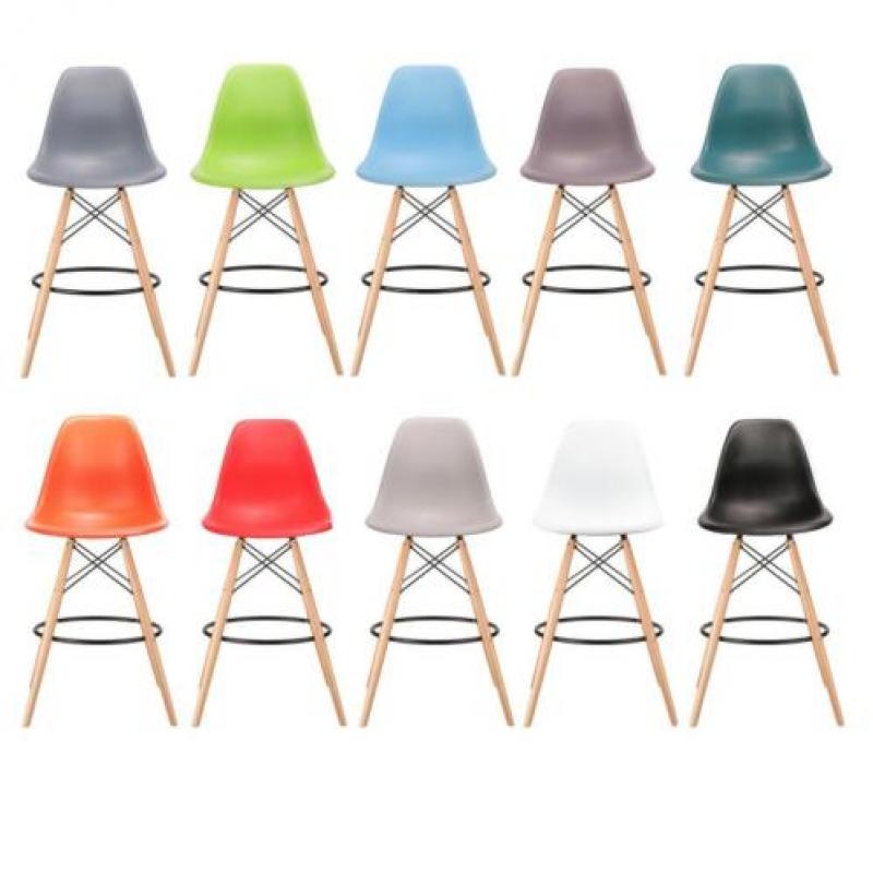 Eames DSW barkrukken direct uit voorraad leverbaar!