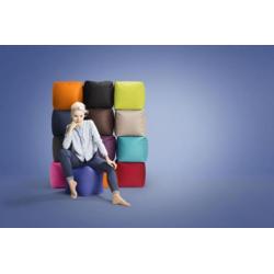 Sitting Point Cube SCUBA - Donkerblauw