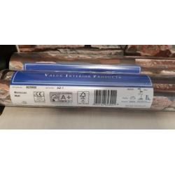 Behang steenstrips motief bruin
