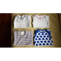 Te koop 4x rompers maat 50