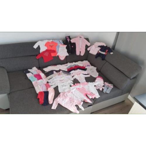 Groot pakket baby meisjes kleding maat 50/56