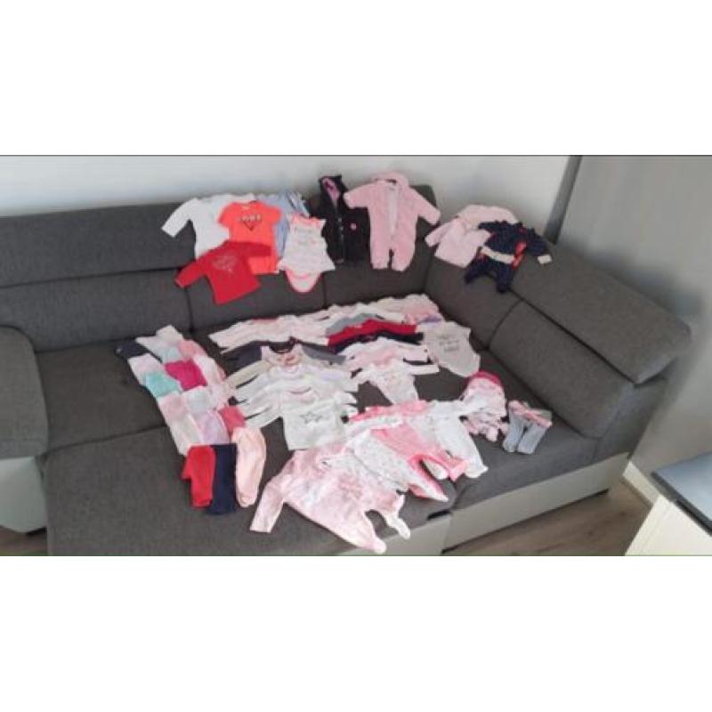 Groot pakket baby meisjes kleding maat 50/56