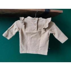Noeser meisjes 50 / 56 overslagjurk en shirt