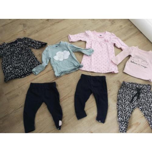 Pakket met z8 babykleding meisje maat 50