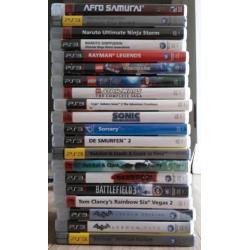 PlayStation 3 met draaibare standaard, 20 Games + attributen
