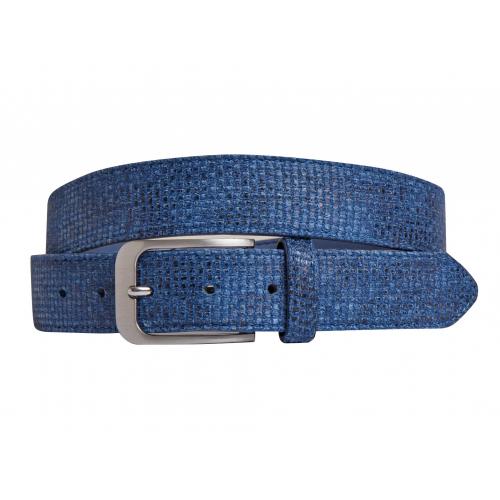 Woven Aqua (Riem) Lureaux - Nette Riemen Voor Heren