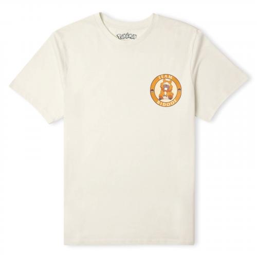 Pokémon Team Bidoof Unisex T-Shirt - Cream - L - Wit