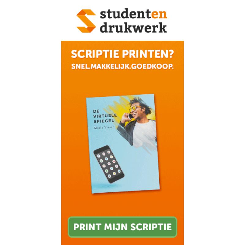 Scriptie printen