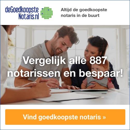 Standaard - DeGoedkoopsteNotaris - Vergelijk alle