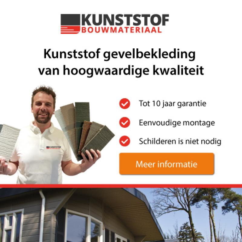 Kunststof gevelbekleding