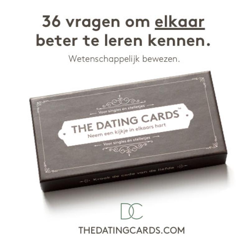 36 vragen om elkaar beter te leren kennen - The Dating Cards