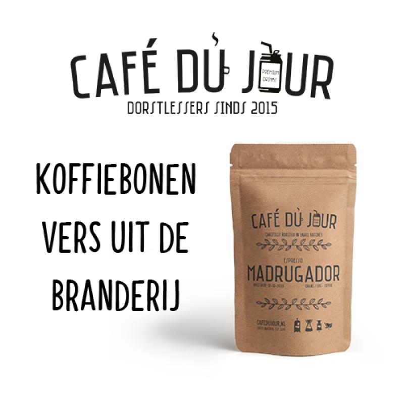 Koffiebonen bij Café du Jour