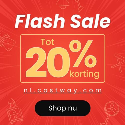 Vier Costway Day met kortingen tot 15%