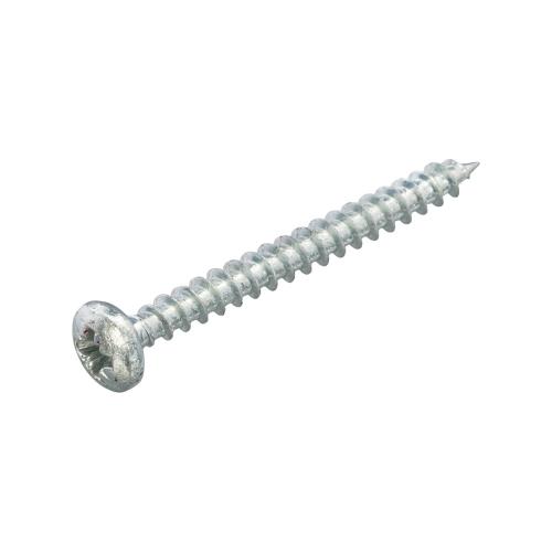 Spaanplaatschroef verzinkt cilinderkop pz 1 3.0X30 voldraad (200)