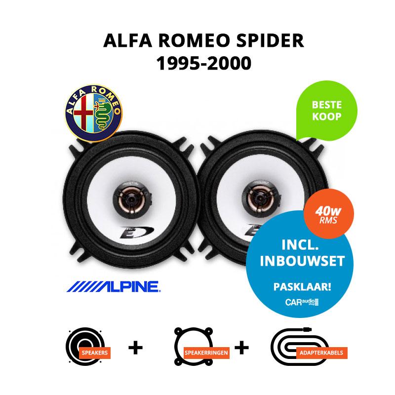 Budget speakers voor Alfa Romeo Spider 1995 2000