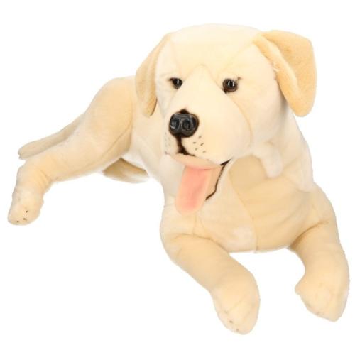 Grote pluche knuffeldier labrador 65 cm