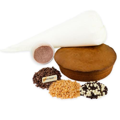Knutzelf chocoladetaart