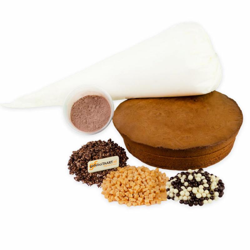 Knutzelf chocoladetaart